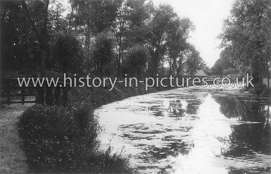 The River Stort, Harlow, Essex. c.1920's